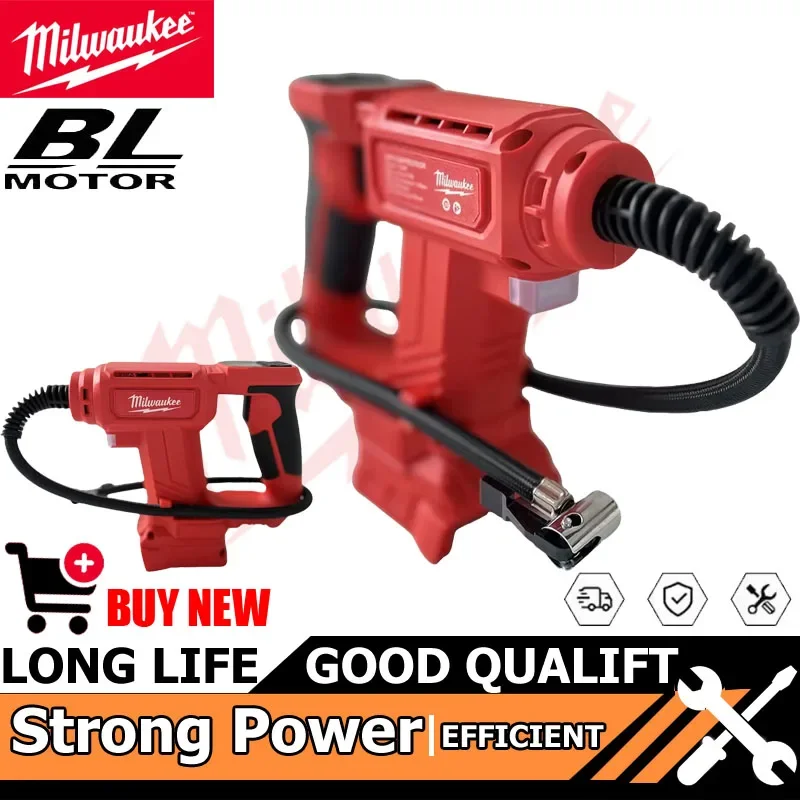 

Инструмент Milwaukee, беспроводной насос для накачивания шин, воздушный компрессор, электрический воздушный насос 150PSI с цифровым манометром, мощность для батареи 18 В