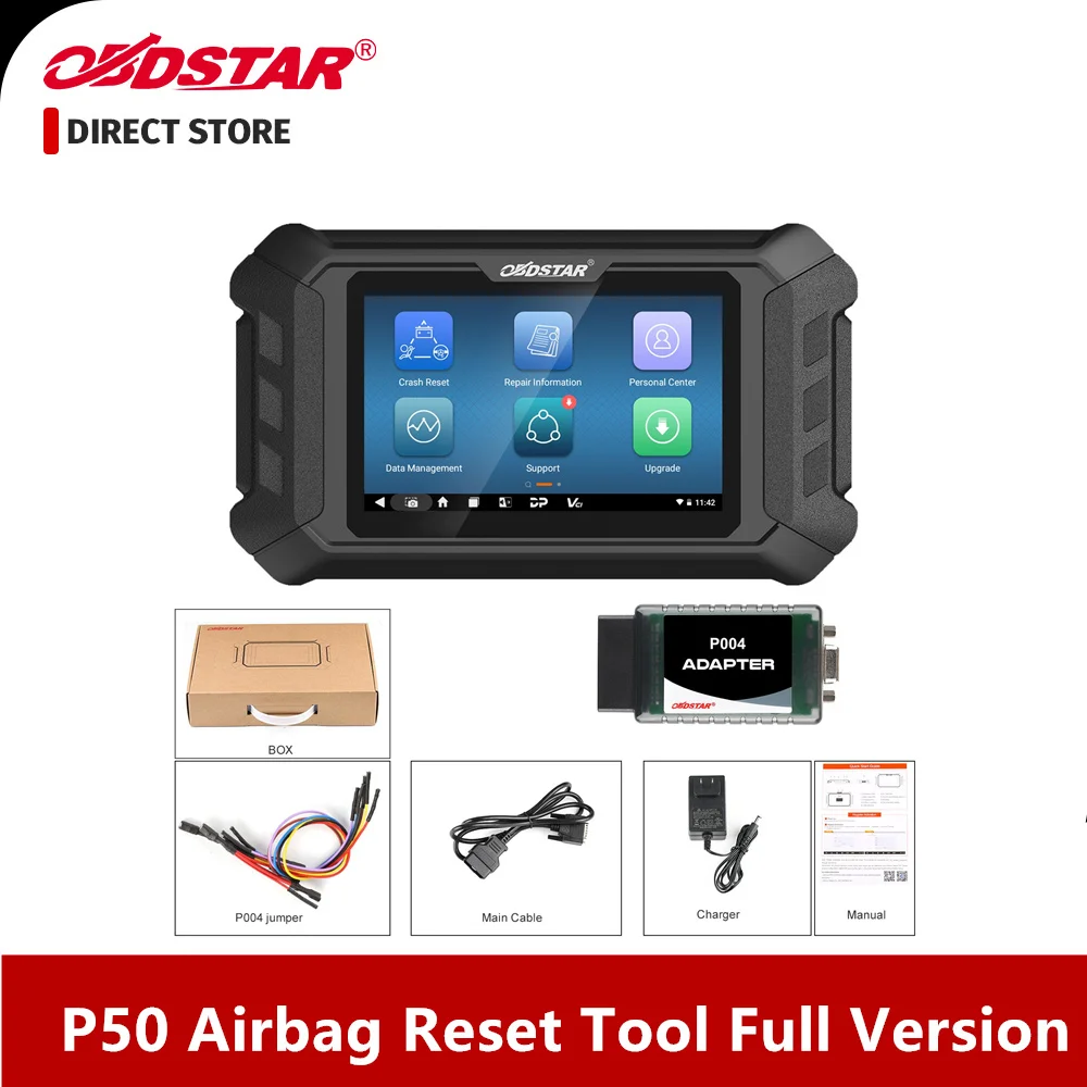 Full Version OBDSTAR P50 Airbag Reset Tool With Odometer Reset and Oil Service Reset Function