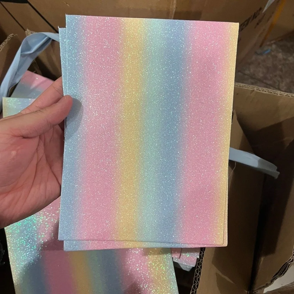 5/10Pcs Fuse Beads Rainbow Glitter Baking Cloth Shining DIY Heat Resistant Ironing Sheets Heatproof High Temperature Resistant