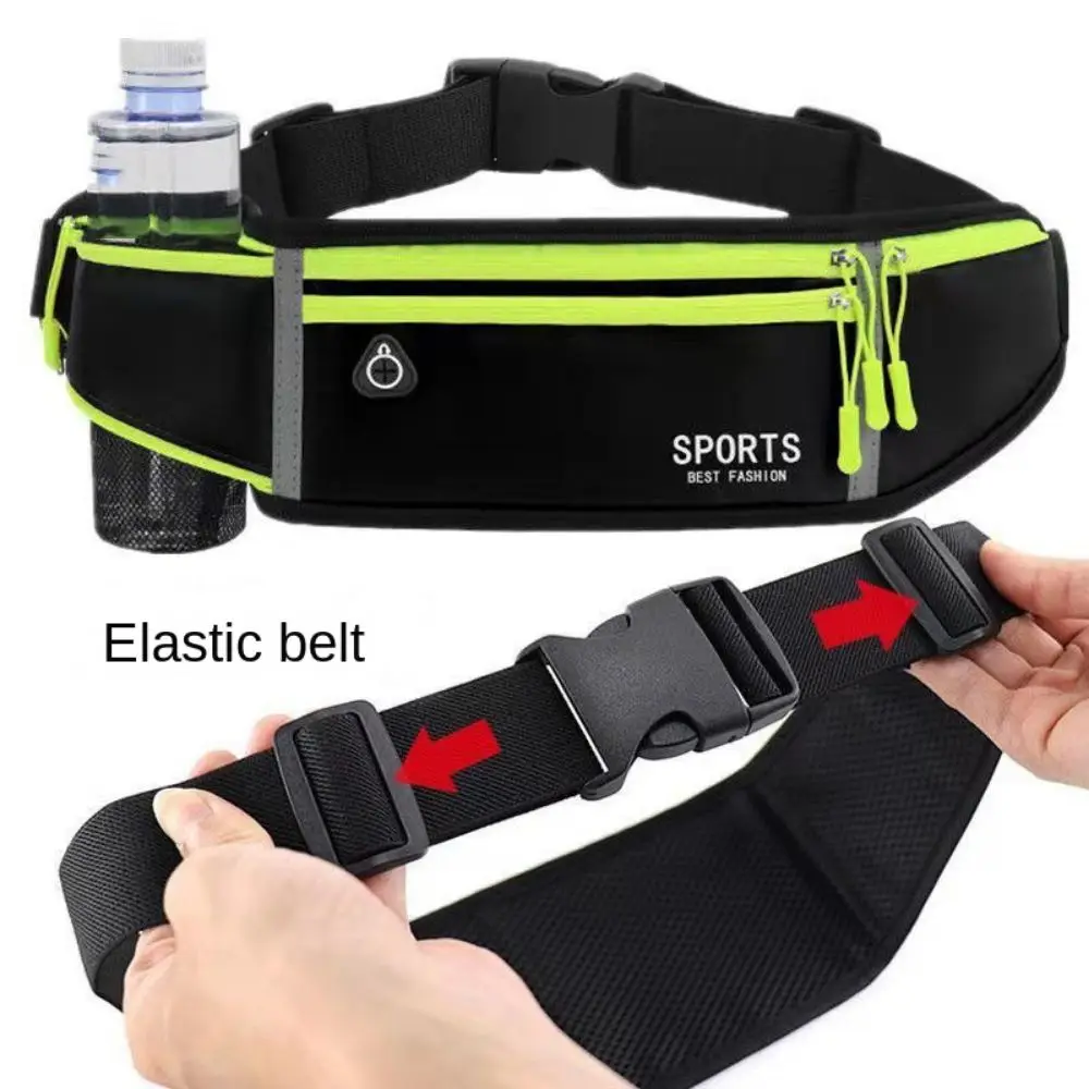 

Waterproof Running Waist Bag Invisible Adjustable Running Belt Pouch Portable Lightweight Marathon Jogging Bag