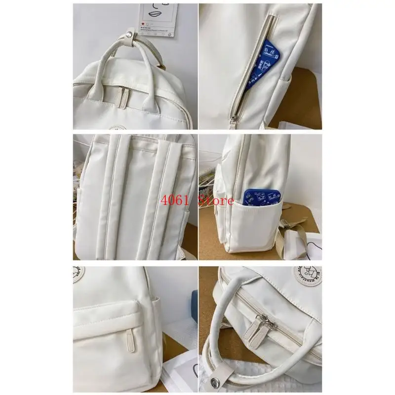 Japanese Bookbag Nylon Backpack Travel Laptop Bag Rucksack Casual Daypack School Bags for Student