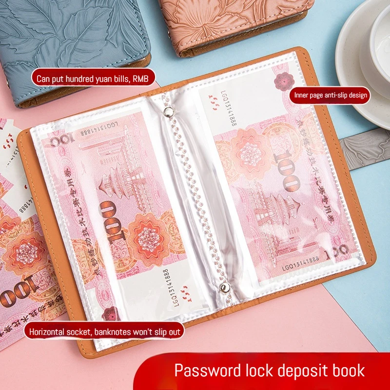 100 envelopes to save money challenge couples to save money notebook password lock savings binder reusable cash savings book