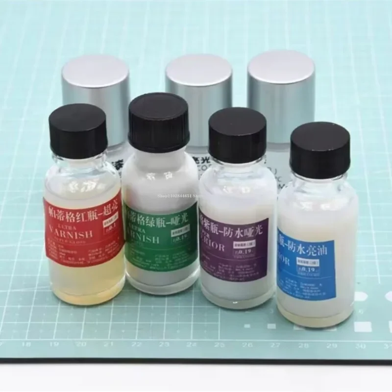 10/20ml Polymer Clay Light/Matte Oil Japanese Protectant Waterproof DIY Ultralight Clay Craft Model Surface Brightening Oil