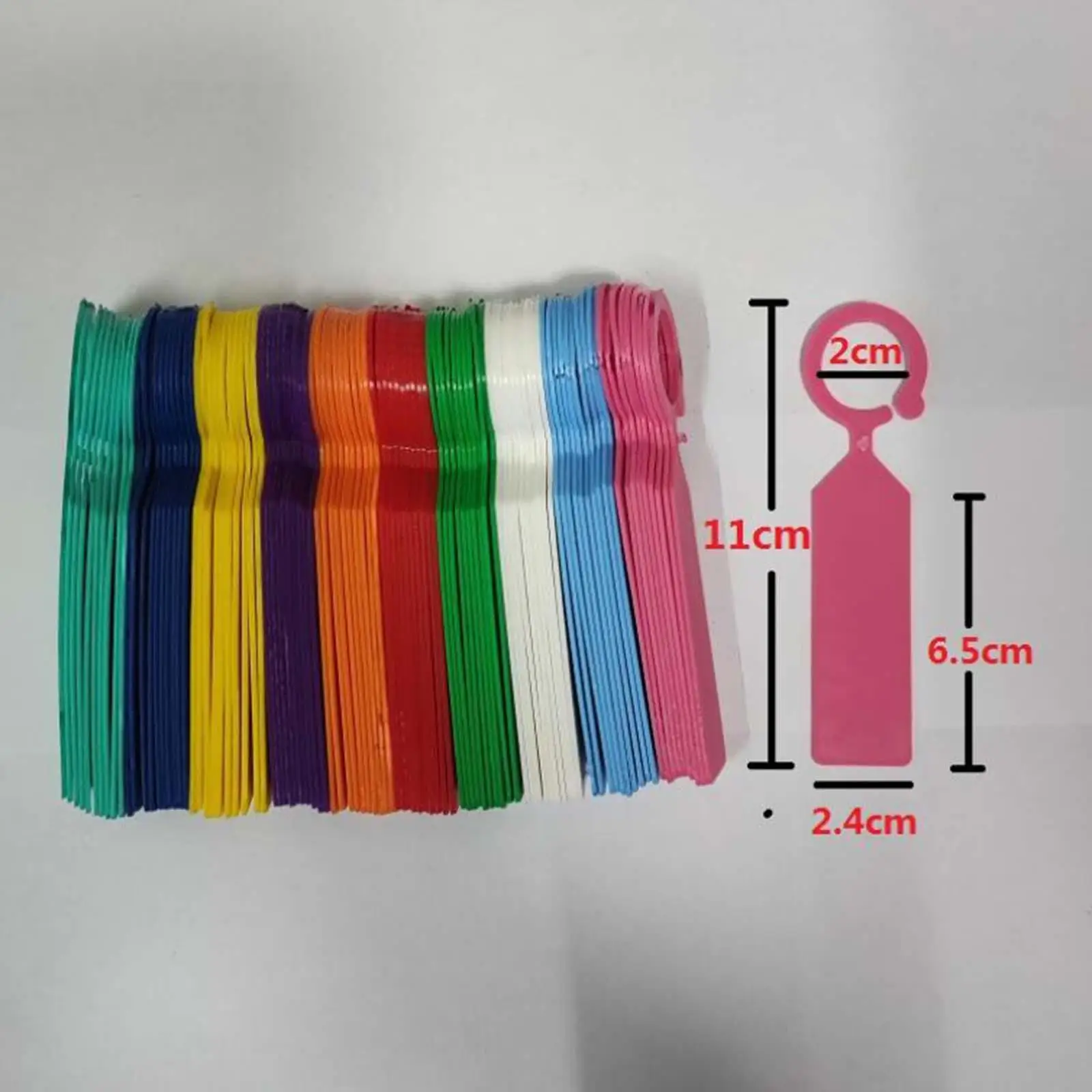 Hanging Plant Markers Thickened Waterproof PP Label Garden Signs for Vegetable Herb Flowerpot Identification