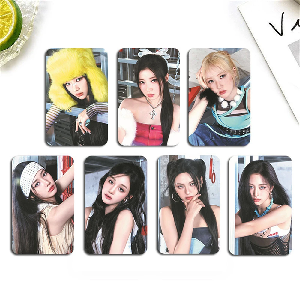 KPOP BABYMONSTER Album DRIP 7Pcs Photocards ASA RAMI RUKA CHIQUITA Double-Sided Lomo Cards Paper Postcard Fans Collection Gift