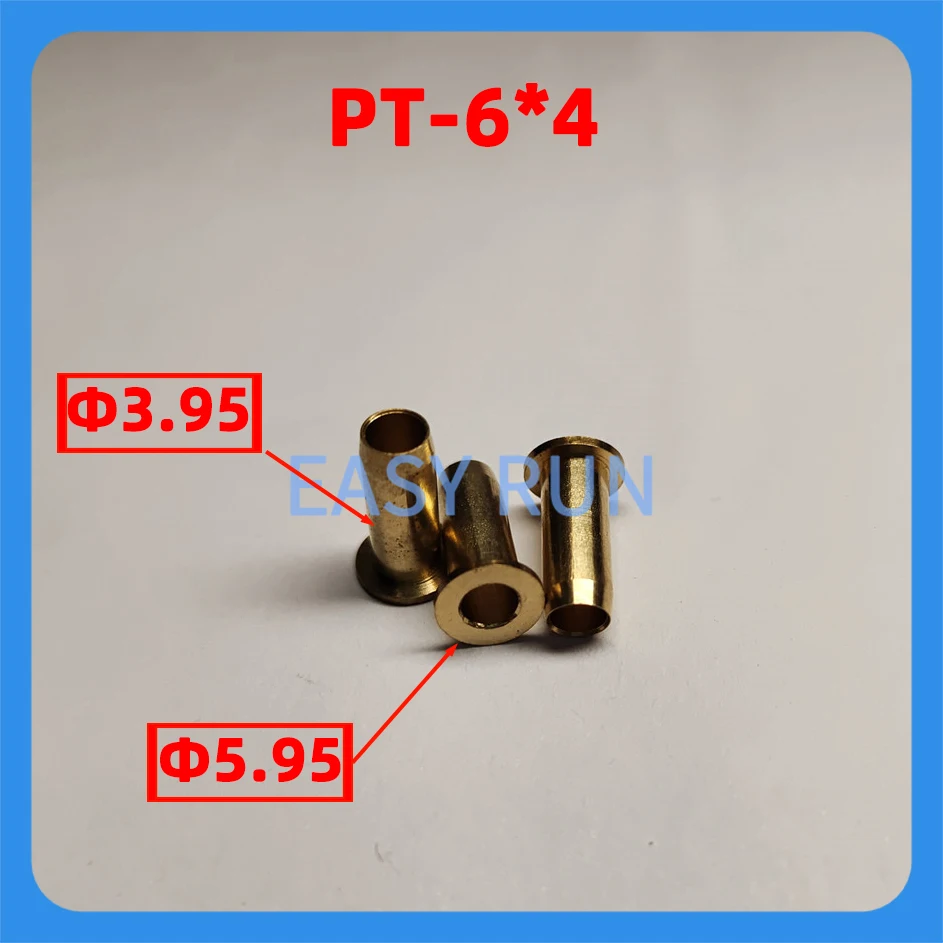 Lubrication Pipe Joint Sleeve Nylon Pipe Joint Sleeve Suitable For Oil Pipe Inner Dia 4MM, 6MM, 8MM --20pcs
