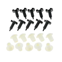 10Sets Car Front Rear Door Panel Card Trim Clip Buckle Snapsac Insert Grommet Fastener Kit for Land Rover Discovery 1 Freelander