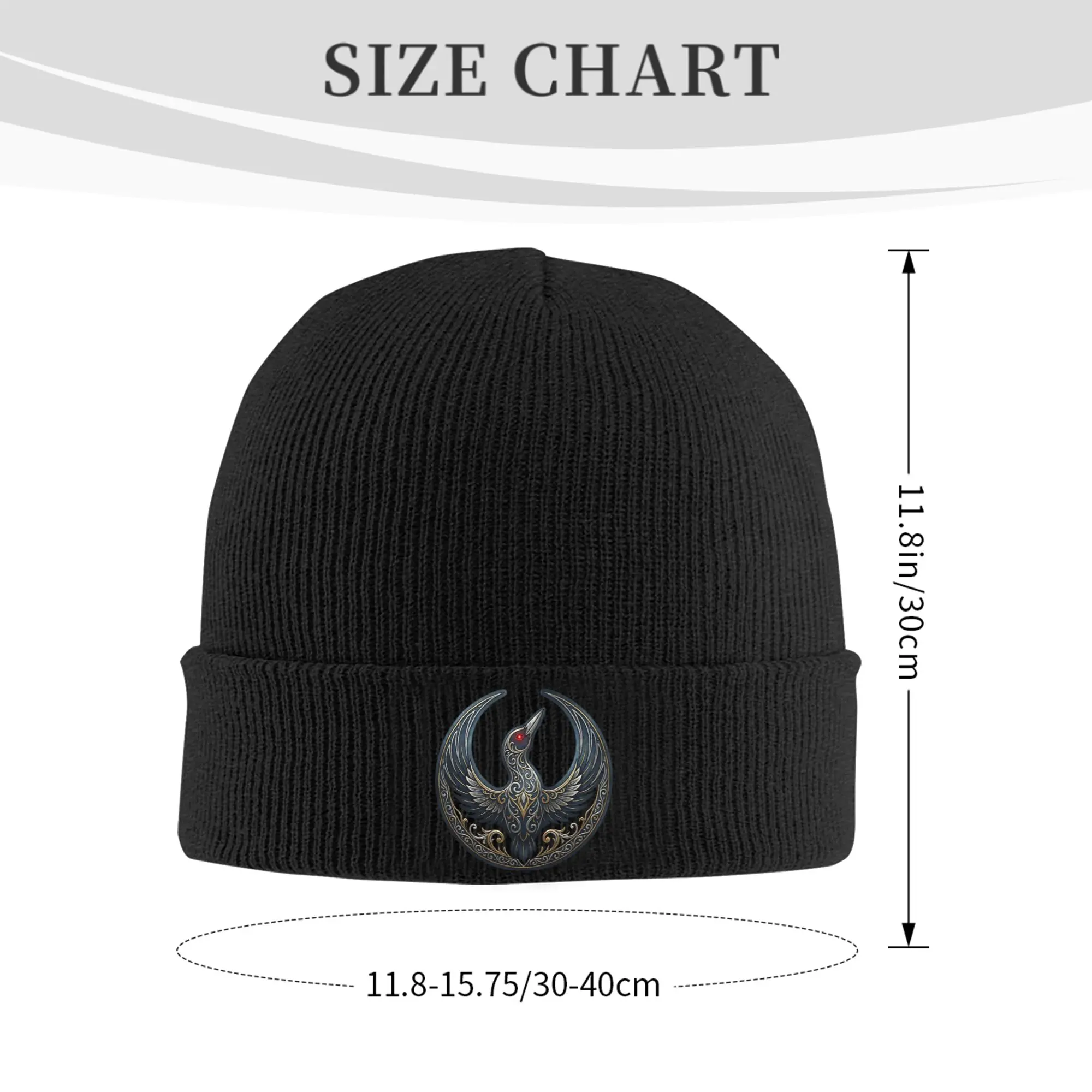Rebel Loon Emblem Minnesota Resistance Beanie Hats Knitted Hat Men Street Y2K Warm Caps Autumn Outdoor Sport Graphic Bonnet Hats 5