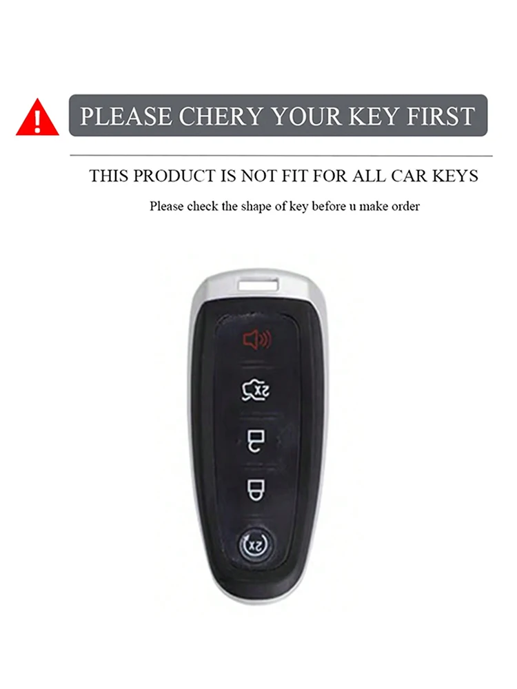 Car Smart Remote Key Case Cover Shell For Ford Explorer Edge Escape Flex Taurus 2011 2012 2013 2014 2015 Keychain Accessories