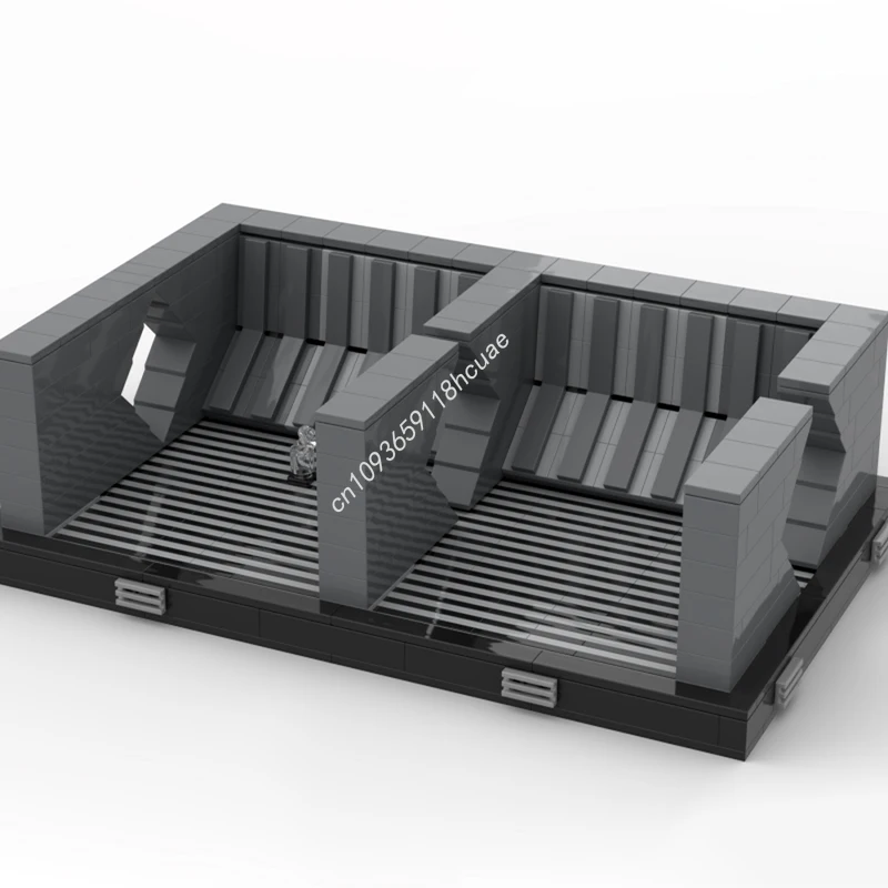 

564 шт. MOC Rise of the Old Masters, диорама, звездная битва, строительные блоки STEM, образовательная конструкция, пластиковая рождественская игрушка в подарок