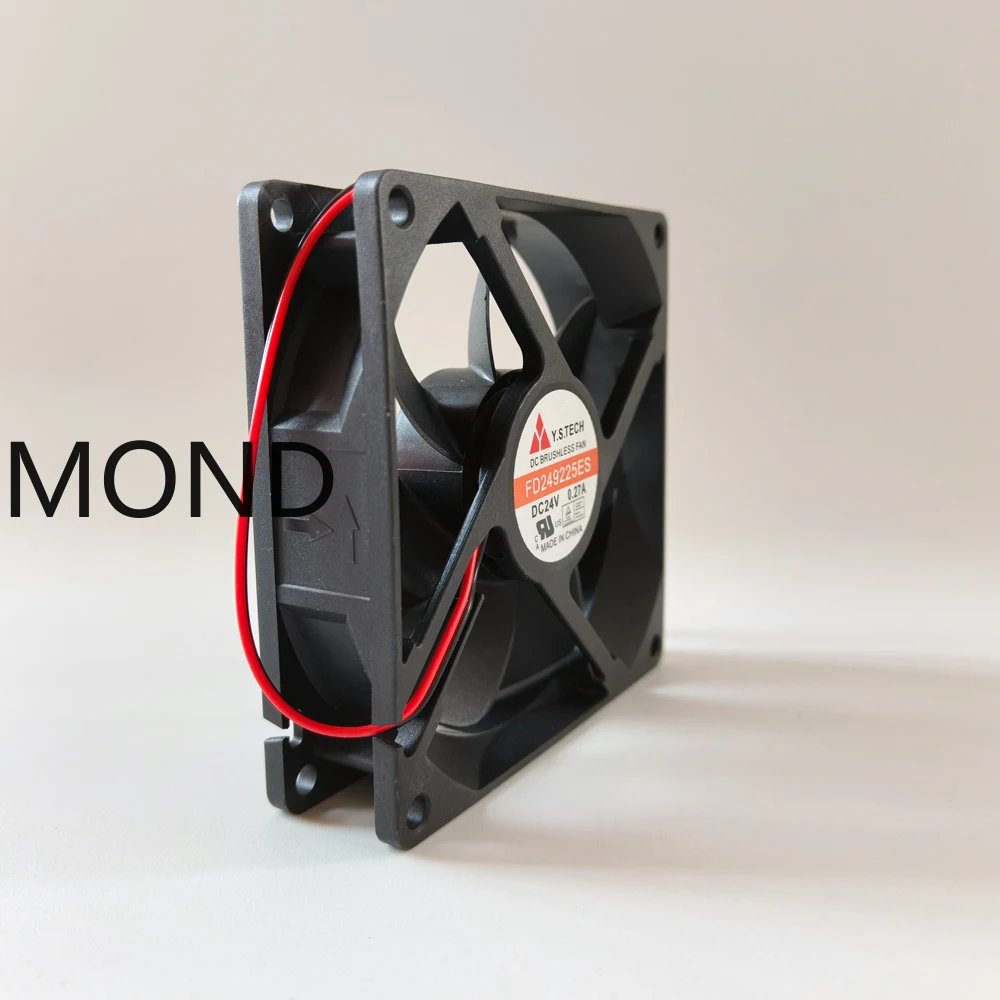 Y.S.TECH FD249225ES FD249225ES-N 9025 9CM DC 24V 0.27A Server Inverter Cooling Fan