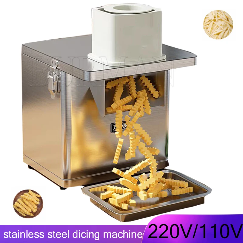 Multifunction Vegetable Slicer Chop Dice Shred Stainless Steel Kitchen Machine Food Processor 220v 110v