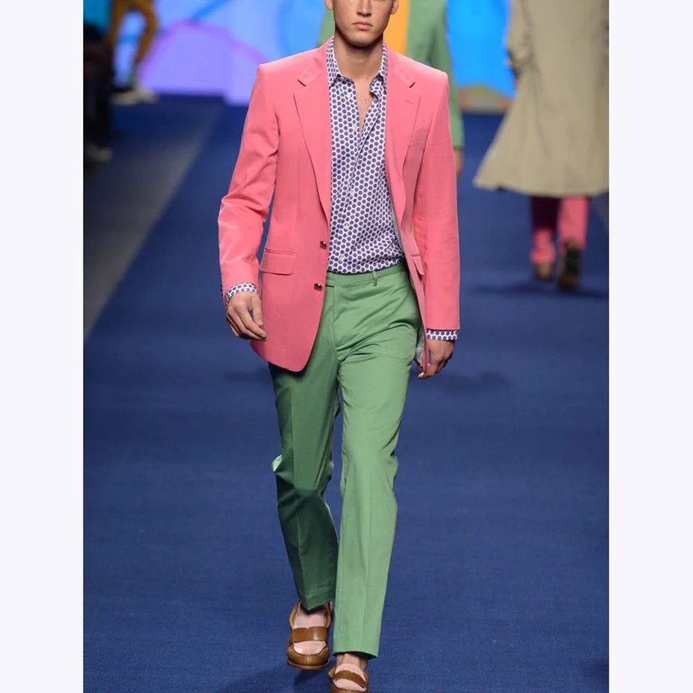 

Мужские костюмы по индивидуальному заказу, стильный прямой пиджак с лацканами, однобортный умный повседневный деловой вечерний мужской комплект для выпускного вечера