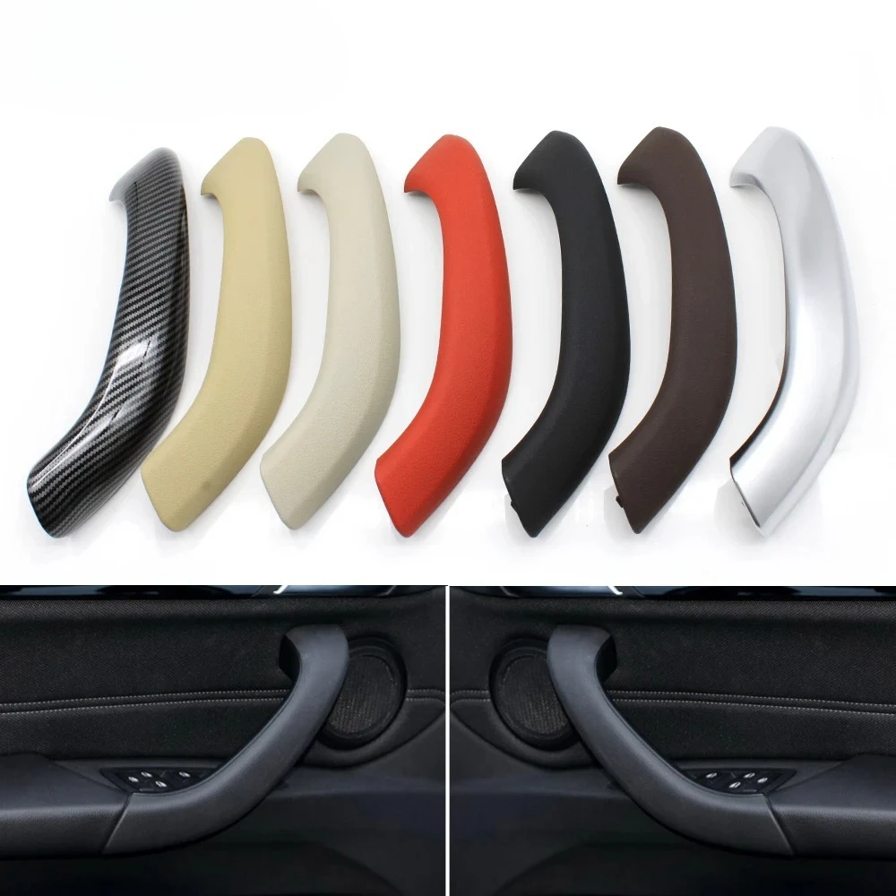 

1pcs Car Interior Front Rear Left Right Door Pull Handle Outer Cover Trim Replacement For BMW X1 X2 F48 F49 F39 2016-2020