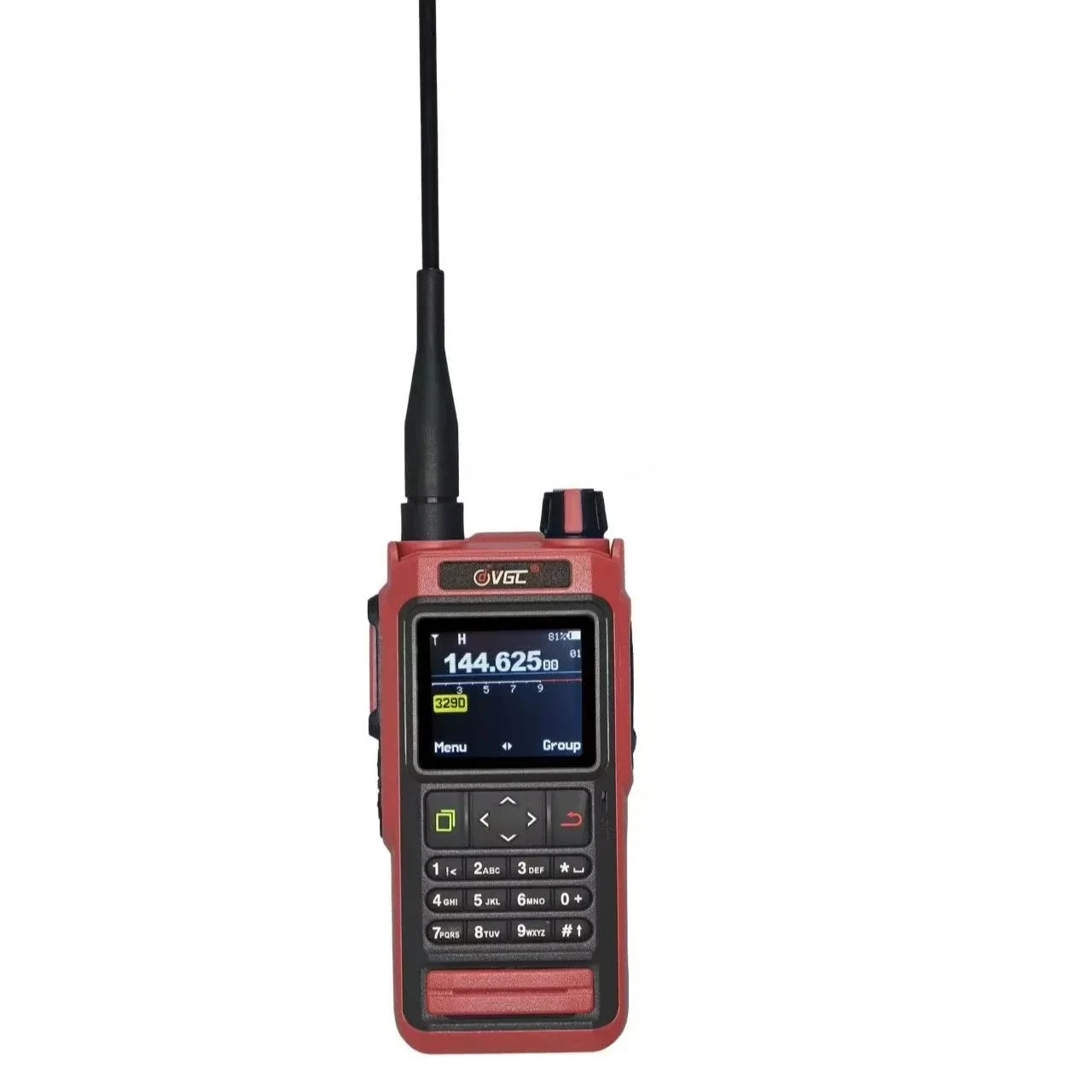 VR-N76 Portable Handheld Walkie Talkie IP67 Waterproof APP Programming GPS APRS VHF/UHF SMS FM Type-C Charger Ham Two Way Radio