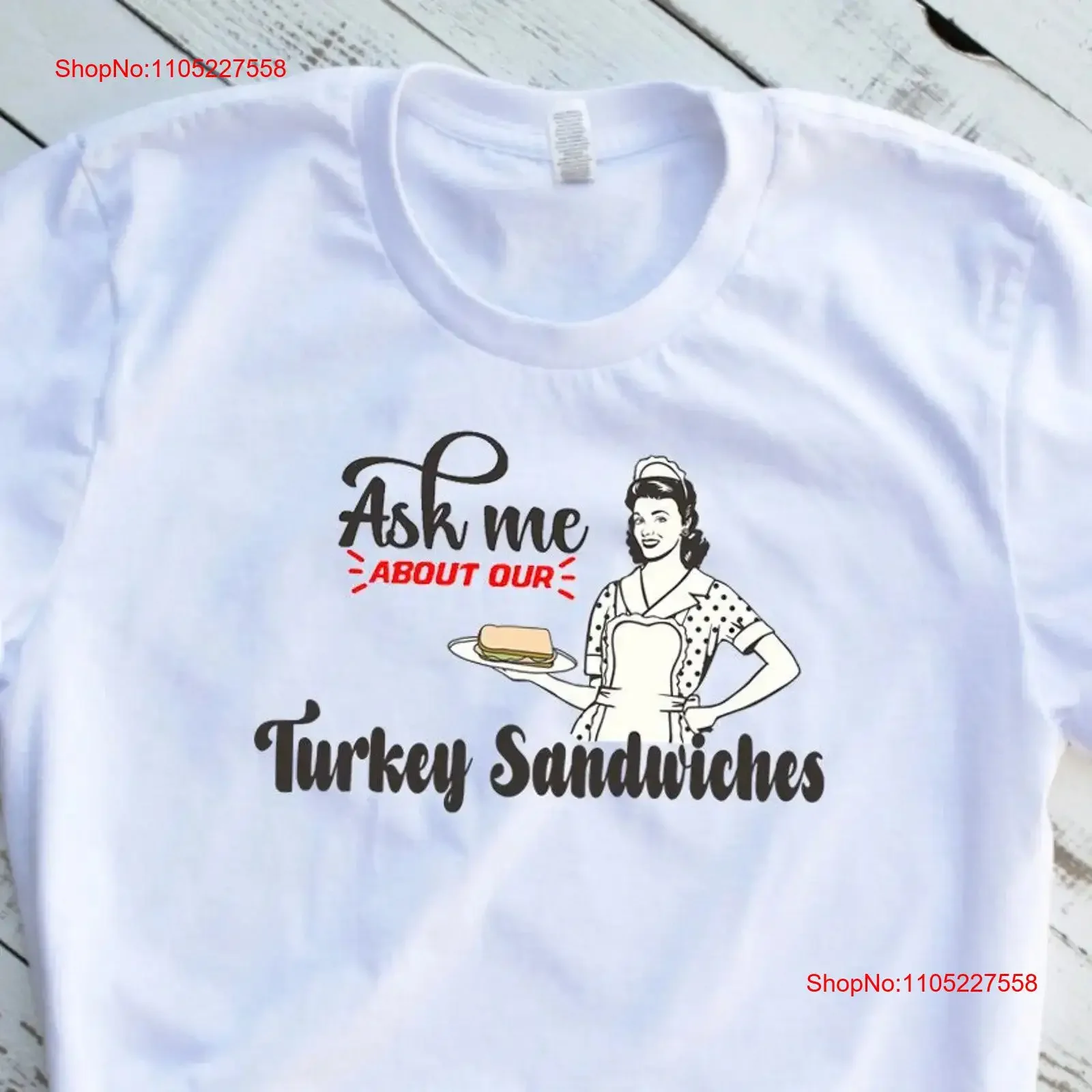 Ask Me About Our Turkey Sandwiches Funny Emergency room nurse T Shirt Department ER doctor vintage Washed homme streetwear