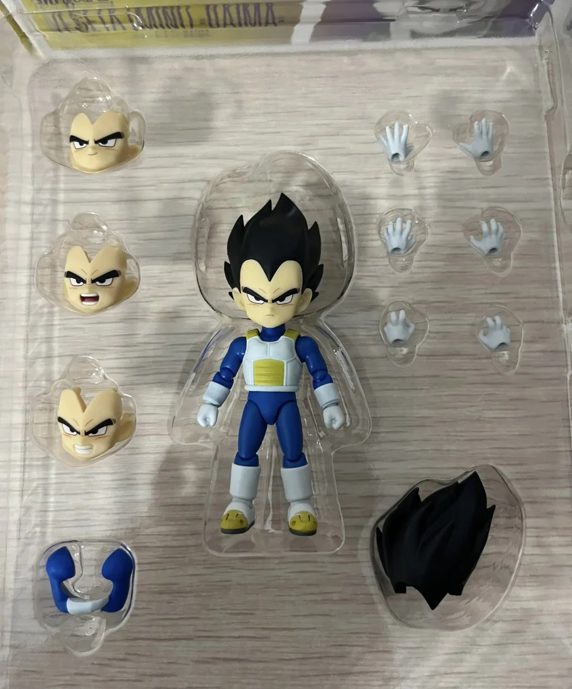 Hot Bandai S H. Figuarts Shf Dragon Ball Vegeta Mini Malaysia Anime Action Series Character Handheld Model Toy Gift