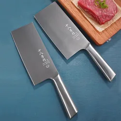 Shibazi Professional Chef Knife Chopping Cleaver Fish Vegetables Slicing Chopper Butcher Knife Chinese Kitchen Knife Tools