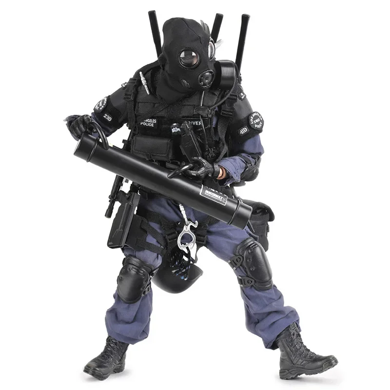 12 cali SWAT BREACHER Policja Figurka akcji 1/6 Skala Żołnierz Zestaw modeli 30 cm Armia Zabawki dla dzieci Dzieci Chłopcy Prezent urodzinowy