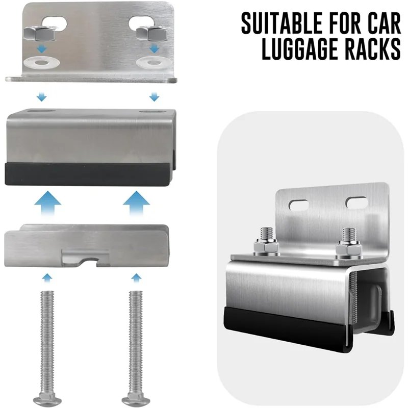 Braket Surya RV dari Baja Anti Karat untuk Pemasangan Box Atap yang Stabil - Aksesoris Surya untuk RV dan Kapal Pesiar