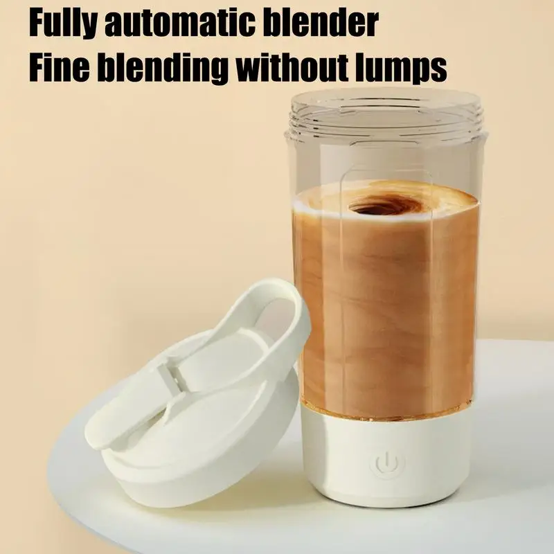 

Блендер для протеиновых коктейлей, 450 мл, перезаряжаемый шейкер для протеина, рабочая бутылка с одним касанием для тренажерного зала, гидратации, бодибилдинга, питания