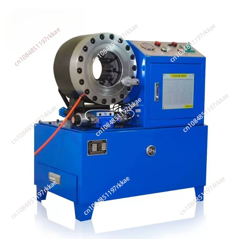 

High pressure hose withholding machine, hydraulic YouTube pipe locking machine, pipe pressing machine