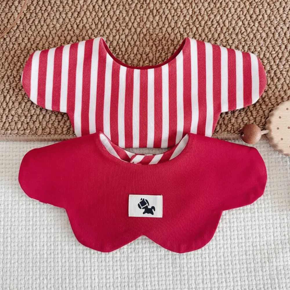 

Удобный детский нагрудник с мультяшным рисунком, хлопковый, двусторонний, для кормления и от слюней, мягкий, моющийся, для прорезывания зубов