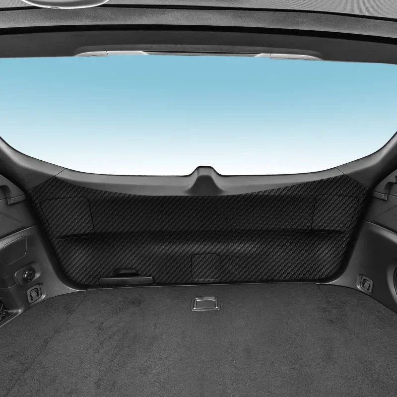 For Subaru Outback BS BT 2015-Present Car Anti-kick Carbon Trunk Pad Weather Dustproof Protect Tailgate Sticker Auto Accessories