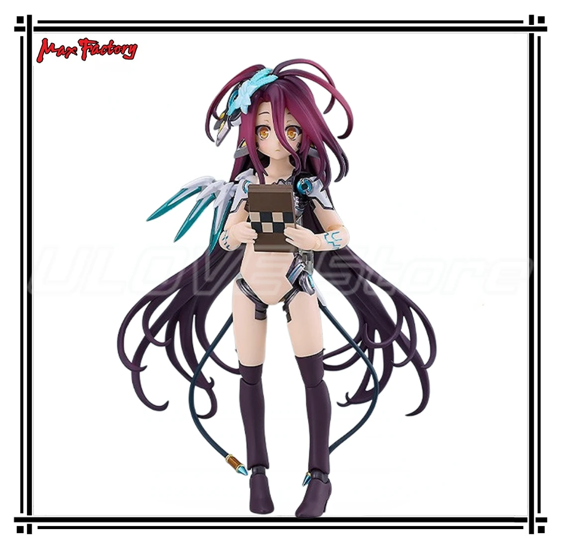 

Original Max Factory Figma#604 NO GAME NO LIFE: ZERO SCHWI Action Figure Model Collection