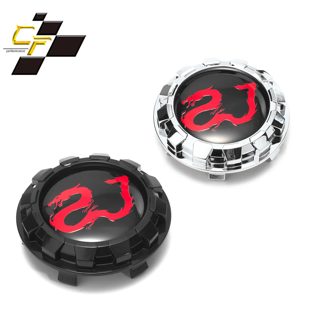 1pc 83mm Wheel Hub Caps Dragon Totem For Yukon Silverado Avalanche 88963143 9595891Rim Center Cover Refits Car Accessroies