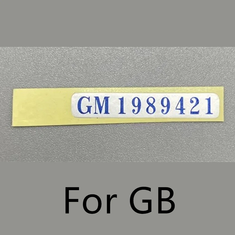 Replacement Label Sticker for GB DMG Console Repair Parts