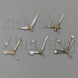 Vintage Retro Bronze NH35 Watch Accessories Snowflake Sword Hand Green Luminous Fit NH34 NH35 NH36 ETA2824 PT5000 Movement Watch