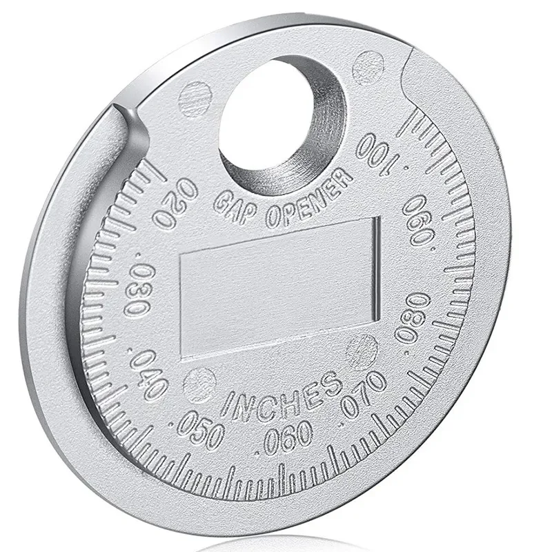 1/2/3/4/5/6pcs Spark Plug Space Tool Gapper Gauge- Wire Spark Plug Space Measuring Tool Scaled