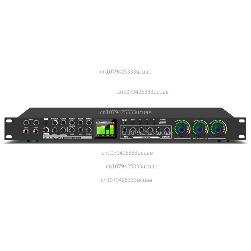Professional Effects LX9 Pre-Effects Dual Reverb Dsp Digital Reverb Chip BT Karaoke Digital Audio Processor