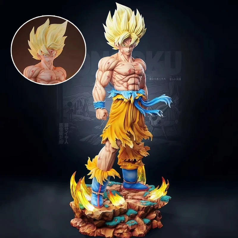 

29 см Dragon Ball Z Jt Статуя Сон Гоку Фигурка Супер Сайян Гоку Фигурки Настольные Орнаменты Коллекция Режим Игрушки Подарки