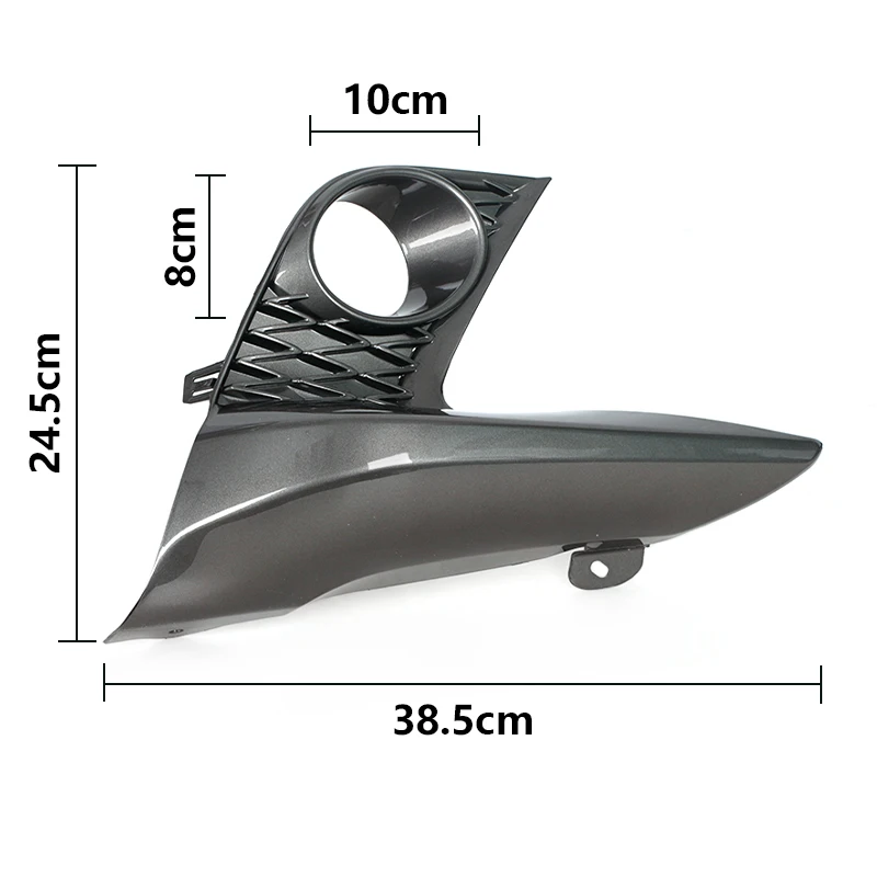 Front Bumper Fog Lamp Cover For Lexus CT200H F-Sport 2014 2015 2016 2017 Fog Light Frame Grille Trim Car Accessories view 6