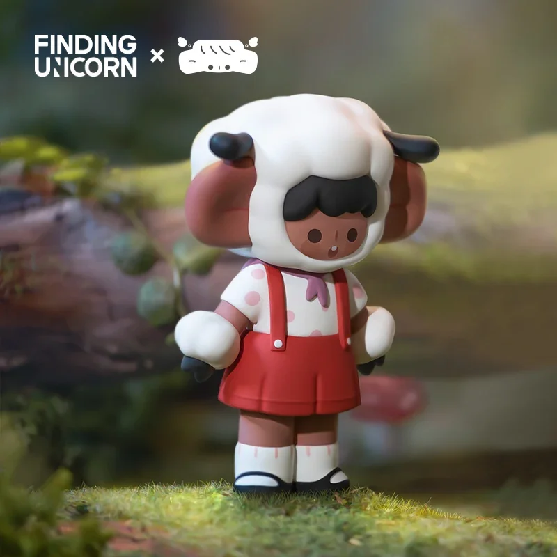 

Finding Unicorn Wonton Island Animals Choir Blind Box Toys Kawaii Anime Action Figure Caixa Caja Mystery Box Dolls Girls Gift