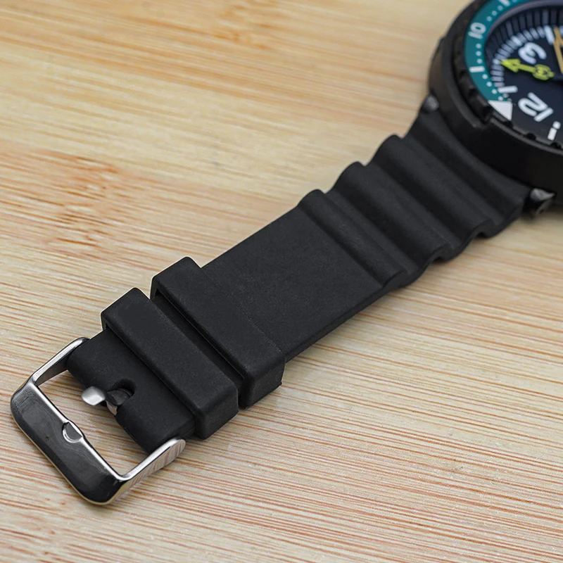 C3 luminous Tuna Canned Watch Cases Black Dial Mechanical Watches 30ATM Waterproof NH36 Movement With Band Watch Head