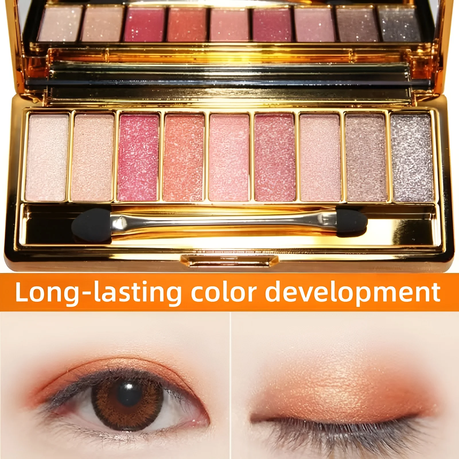 9 Colors Eyeshadow Palette Matte Eyeshadow Palette Glitter Eye Shadow Makeup Nude Beauty Make Up Set Korean Cosmetics