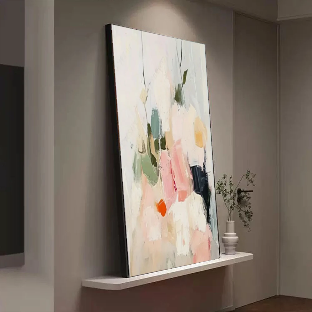 

100% hand drawn seaside texture abstract oil painting original wall painting home living room decoration paint interior aestheti