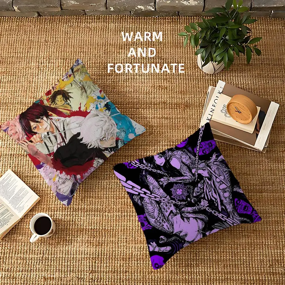 Anime H-Hells Paradise Maple Design Cushion Cover Happy Autumn Harvest decor Holiday Decorati Pillow Cover