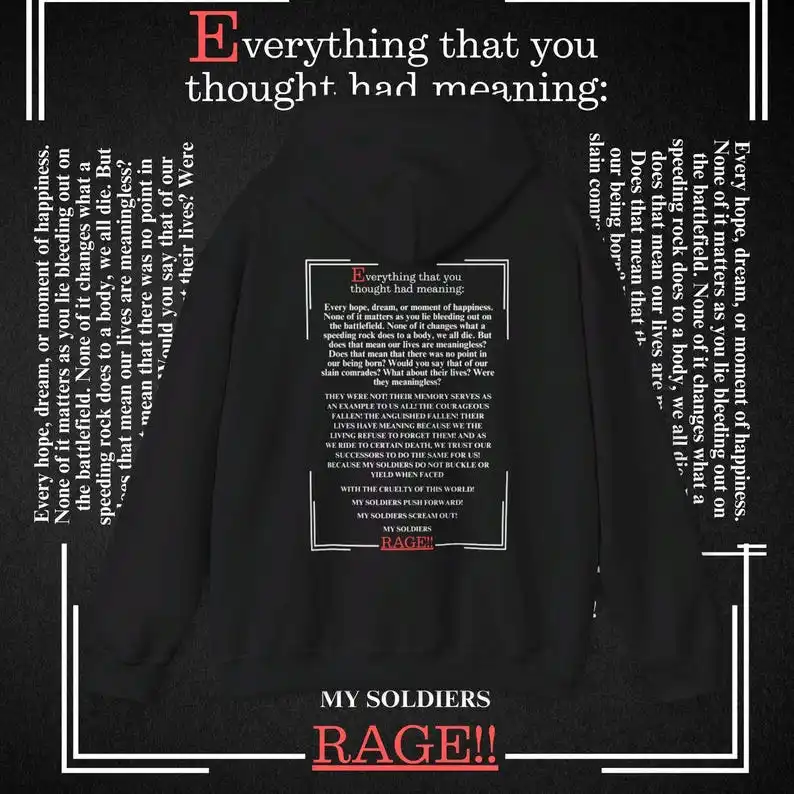 Erwin Smith Speech Hoodie, Attack on Titan Hoodie, Shingeki no Kyojin, Anime Hoodies,