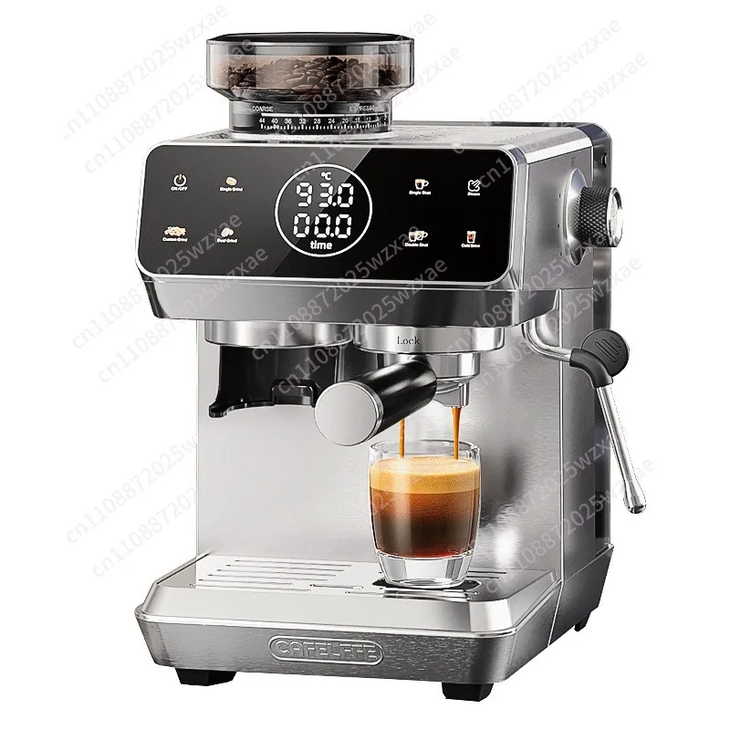 Coffee Machine Household Small Italian Semi-Automatic Grinding Integrated Hot and Cold Double Extract American Coffee Machine