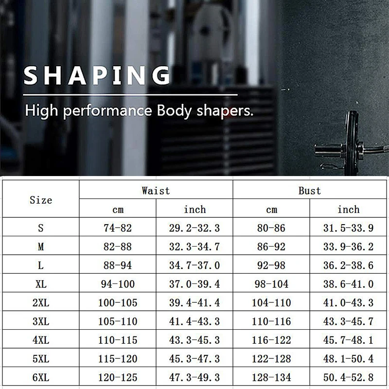 Men Shapers Weight Loss Shapewear Full Body Shaper Slimming Size Tummy Slim Abdomen Shaper Waist Trainer Underwear Bodysuit