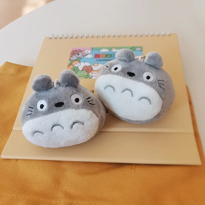 Cartoon Totoro Keychain Cute Doll Keyring Fashion Couple Bag Ornament Key Chain Car Pendant Gift image 5