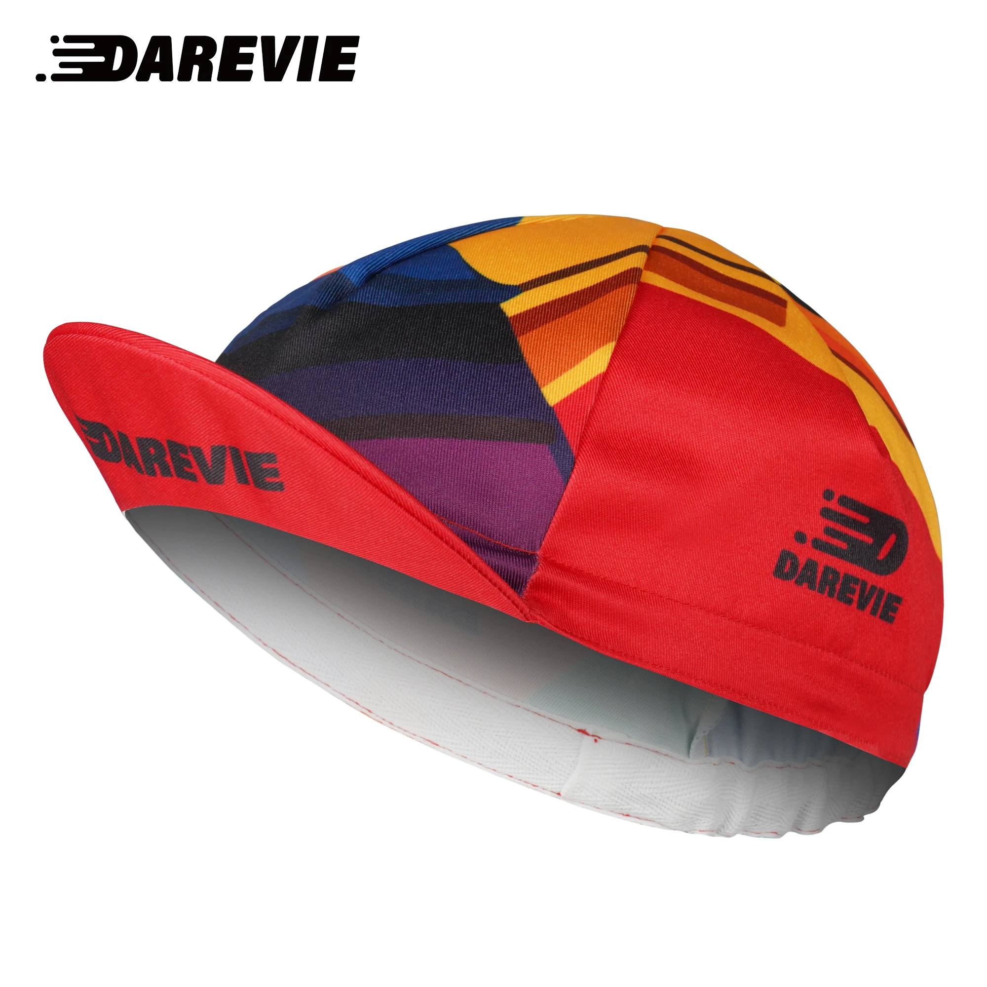 DAREVIE Cycling Cap Breathable Cap Mesh Cool Max Cycling Cap Summer Bike Caps Cycling UV Protect MTB Road Cycling Cap One Size