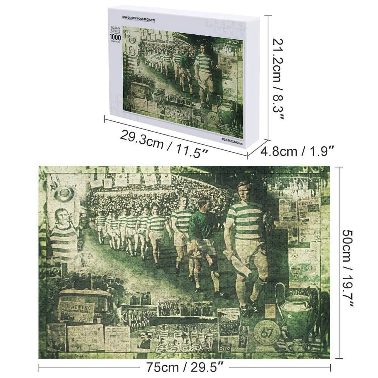 Lions Greatest Game For Scotland Despite Scotland Jigsaw Puzzle Custom Kids Toy Personalised Puzzle