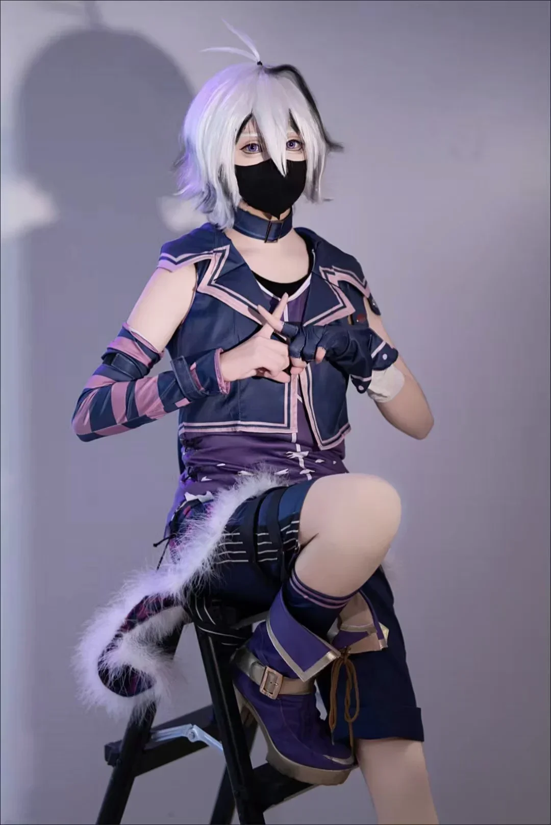 

Gynoid Uniform Halloween Party Vtuber Synthesizer Full Set For Women Men Virtual Singer V Flower V3 V4 Cosplay Costume QWRE Hot