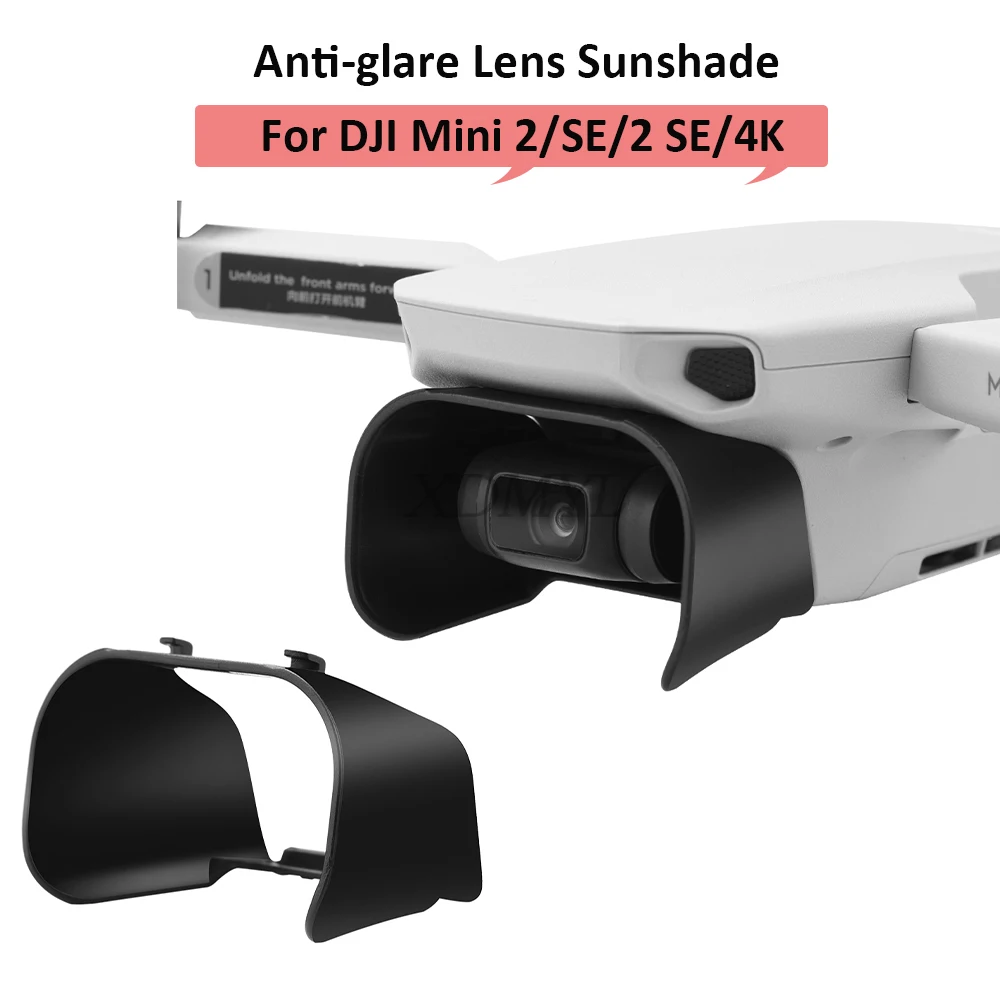 Lens Hood For DJI Mini 2/Mini SE/Mini 2 SE/Mini 4K Anti-glare Gimbal Camera Guard Sunshade Protective Cover Drone Accessories