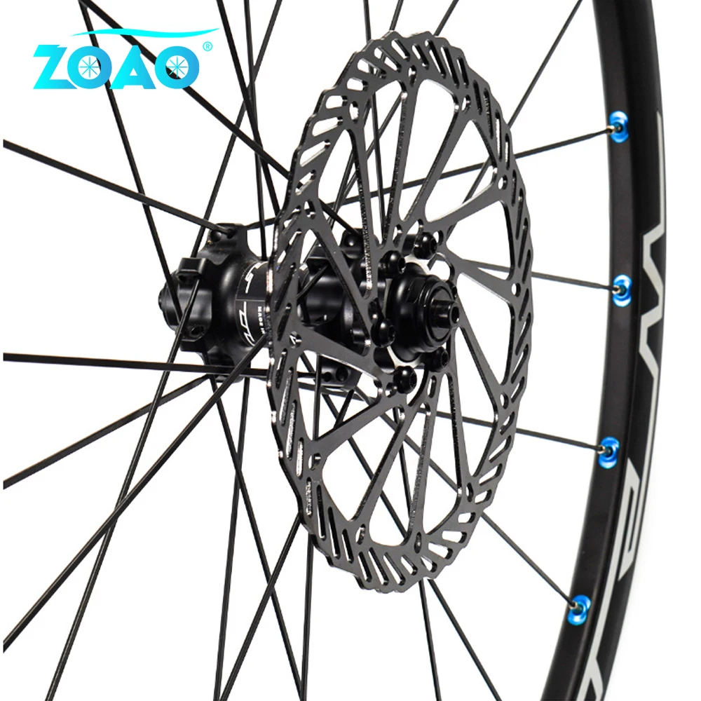 Zoao mountain bike rotores de freio a disco aço inoxidável ultraleve 160mm 180mm 203mm bicicleta estrada freio rotor peças da bicicleta